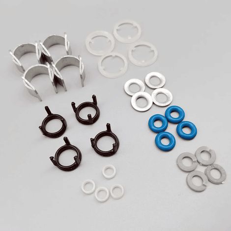 Kit de joints d'injecteur (4 pièces) compatible avec VW Golf (EA888) - Réf. 06H998907A (1/3)