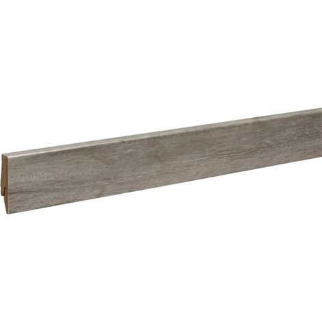 Classen Clip-Fußleiste 240 cm 58 x 19 mm Eiche Dolomit Sockelleiste (1/2)