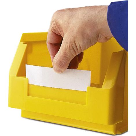 Kappes RasterPlan Lagersichtkästen Etiketten Größe 7 Weiß (1/3)