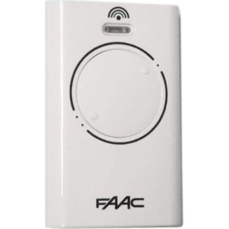 1 Télécommande 868 MHz XT2 SLH blanche pour portail garage alarme