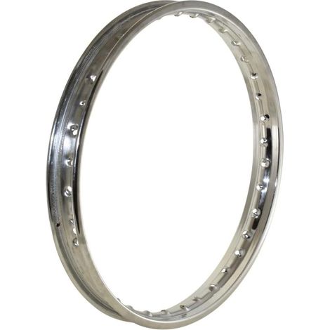 19-Zoll-Chromfelge – 1 Stück – Chromstahl – 36 Löcher für die Restaurierung – Klassische Motorradfelge Kreidler Zündapp – 1,60x19 (1/3)