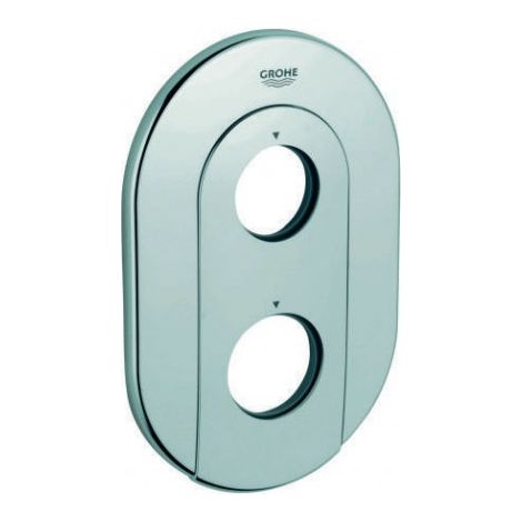 Robinet Encastrable Grohe Rosace Chromé (1/3)