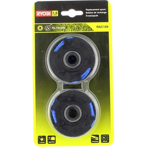 Spule + Faden d=1,5mm pro 2 5132002645 zum Kantenschneiden ryobi