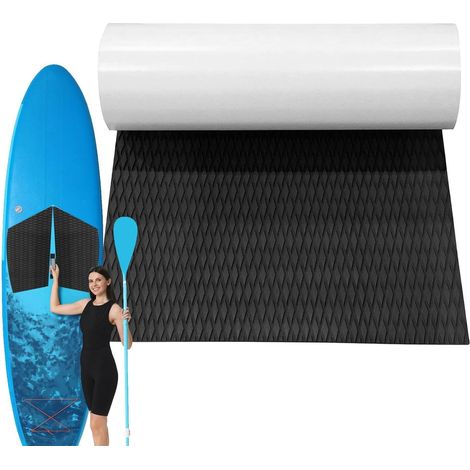 Stoßdämpfende Surfbrett-Traktionsmatte aus EVA-Schaum Rutschfeste Bootsdeck- und Marine-Teppichmatte für Outdoor-Aktivitäten wie Reisen, Urlaub, Meer und Bootfahren (1/5)