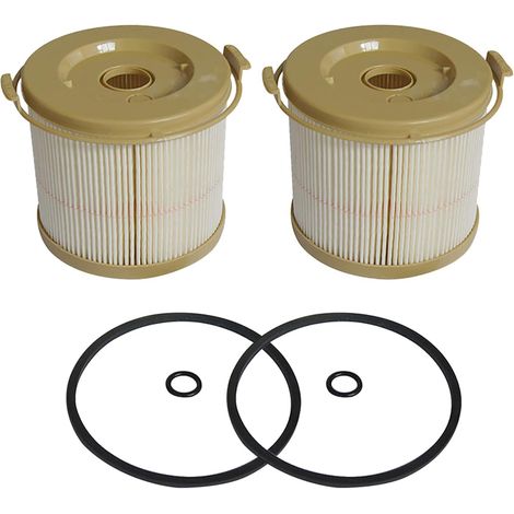 Kraftstofffilter 2er-Pack, Kraftstofffilter geeignet für Wasserabscheider-Lkw