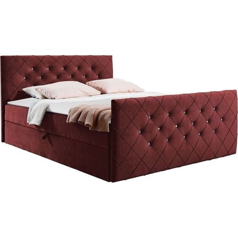 Cama continental Carmen, Amor Velvet 4306, Continental, Individuales, 120x200, Tapiz, Somieres, 124x213x103cm (1/5)