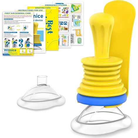 FLITI Portable Anti-Choking Mask Emergency Kit for Home and Travel - Easy to Use (1/5)