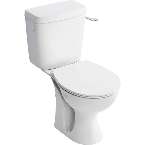 Armitage Shanks Sandringham 21 Close Coupled Toilet with Spatula Lever Cistern (inc Soft Close Seat)