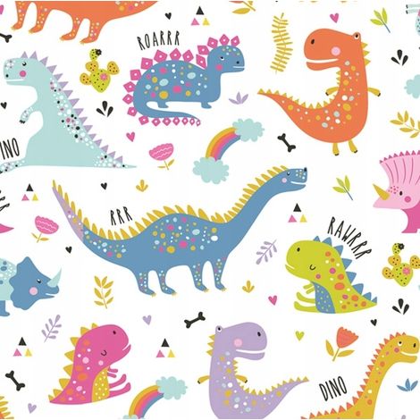 Tovaglioli di compleanno a tema dinosauri, 33x33 cm, 20 pezzi.