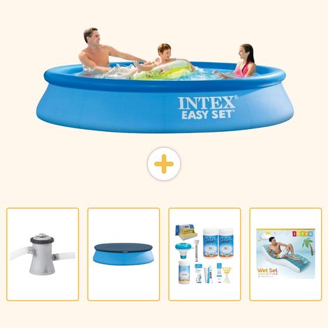 Intex Piscine Easy Set Ronde - 305x61 cm - 5-pièces S335 (1/5)