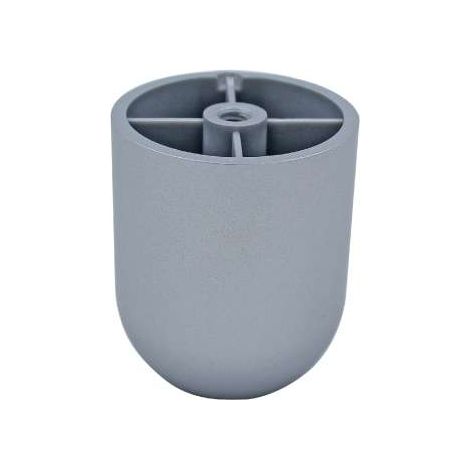 Piedino Plastica Grigio Mm.50Xh.60