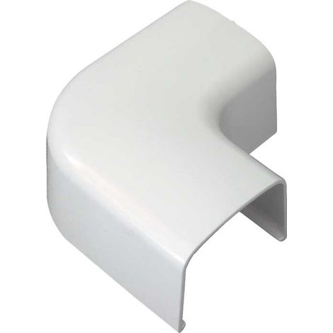 CURVA PIANA PER CANALINA 80 x 60 mm