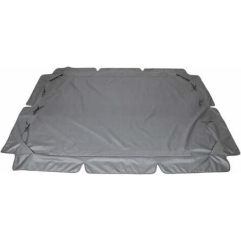 Toile de rechange pour balancelle de jardin BGHYHYHI, imperméable, protection UV, grise, 195 x 125 x 15 cm (1/5)