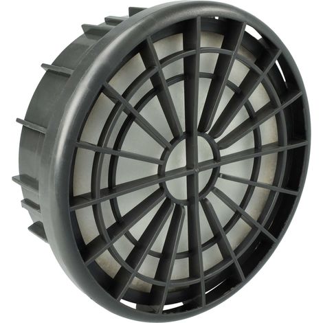 vhbw Staubsaugerfilter Ersatz für Nilfisk 107402902 für Staubsauger - HEPA-Filter Schwarz Weiß