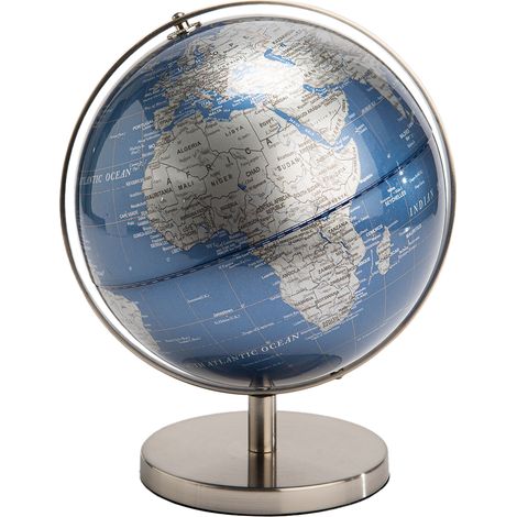 Décoration Globe Terrestre Bleu (1/2)