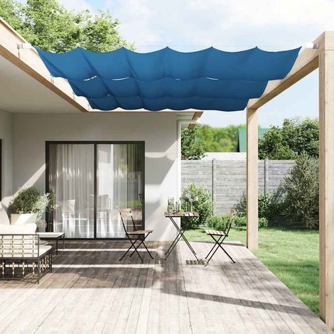 vidaXL Auvent vertical Bleu 140x270 cm Tissu oxford (1/5)