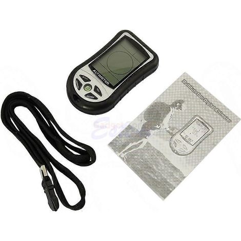 Altimètre, boussole électronique, baromètre, thermomètre, thermomètre de prévision météorologique