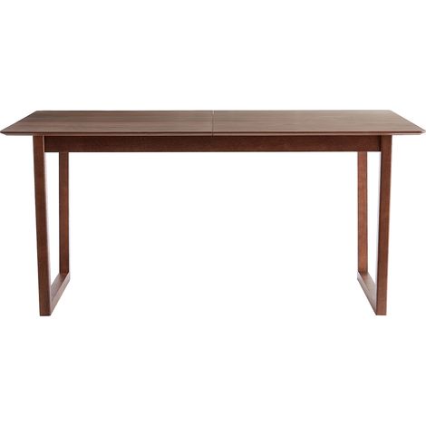 Mesa extensible rectangular de nogal 160-240 cm LAHO