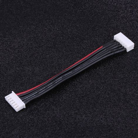 5 Pièces Câble de Prolongation d'Équilibrage Lipo en Silicone pour Batteries 2S-6S - Accessoire pour Modèles RC (1/5)
