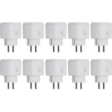 Prise WiFi SmartPlug prise de contrôle sans fil RC PowerOutlet adaptateur vocal commutateur (1/5)