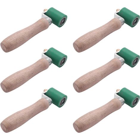6pcs 40mm Silicone Seam Hand Pressure Roller for Hot Air Heating Vinyl Welding Tool (1/5)
