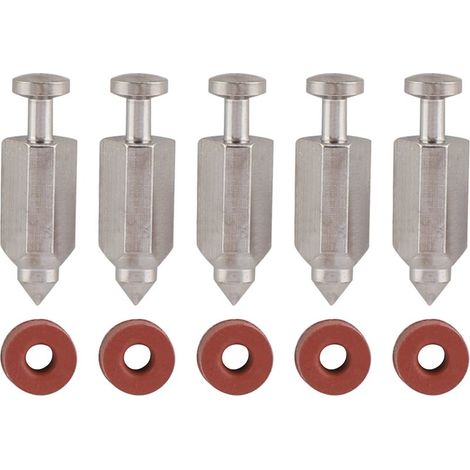 Kit de réparation de joint de siège d'aiguille de carburateur 5 pièces pour 398188 (1/5)