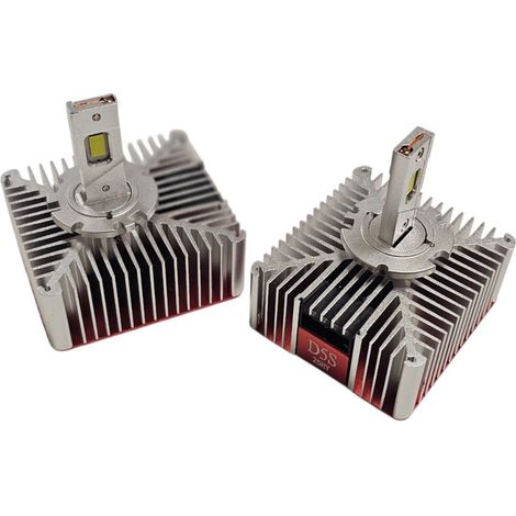 KIT LED D5S COPPIA LAMPADE CONVERSIONE XENON LED 35W CANBUS PLUG AND PLAY 12-24V