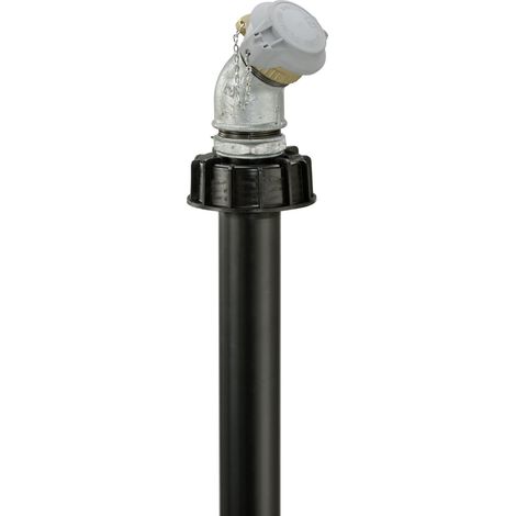 CEMO Saugrohr + TKW-Kupplung für Uni/Multi-Tank 1500 Liter