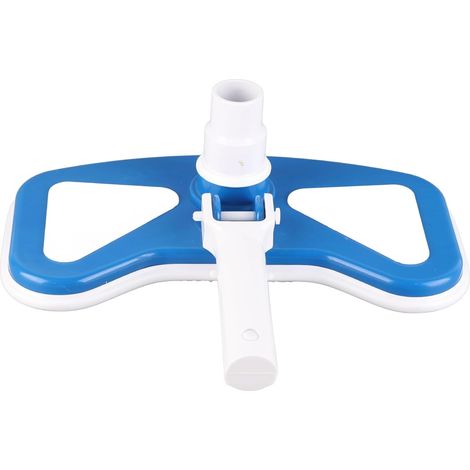 Pool-Saugkopf – 1 Stück – Robustes Kunststoff – Effektive Bodenreinigung – Für Aufstell- und Einbaupools – Blau und Weiß, 29 cm (1/5)