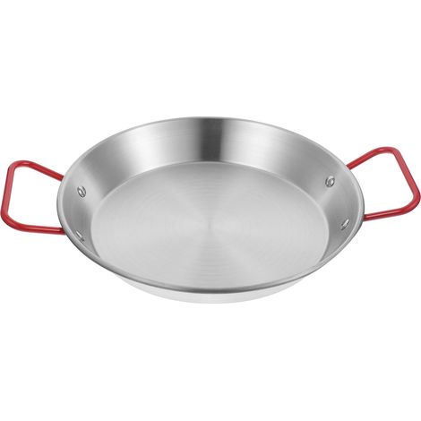 Poêle À Paella - Acier Inoxydable - 22 Cm - Usage Intérieur Et Extérieur - 1 Pièce (1/5)