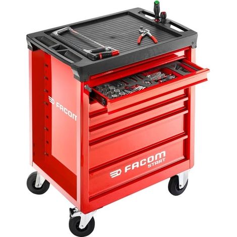 Servante Start 7 tiroirs composition 90 outils (1/3)