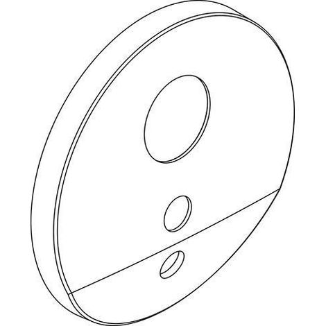 IS UP-Rosette für WT IR-Sensor Chrom