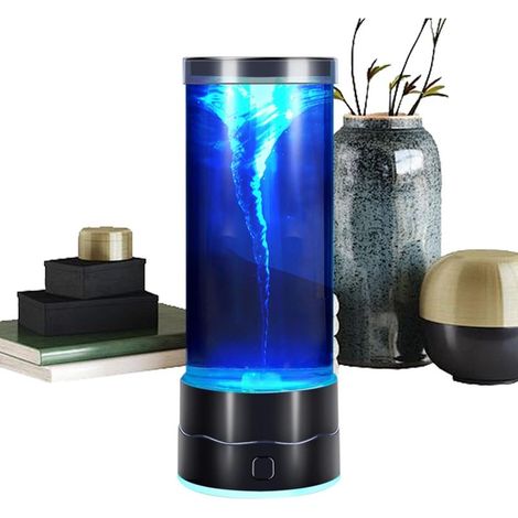 Tornado-Lampe – Entspannende und verspielte, mehrfarbige Tischlampe – (1/5)