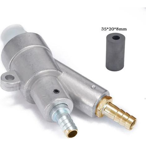 (C) Outil de sablage pneumatique pour éliminer la poussière et la rouille, buse en carbure de bore de 6 mm, accessoire pour machine de sablage pneumatique (1/5)
