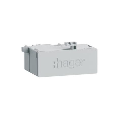 Hager RJ45-Buchse Patch 180°IP20 CAT6A ZZ45WAN2PP (1/5)