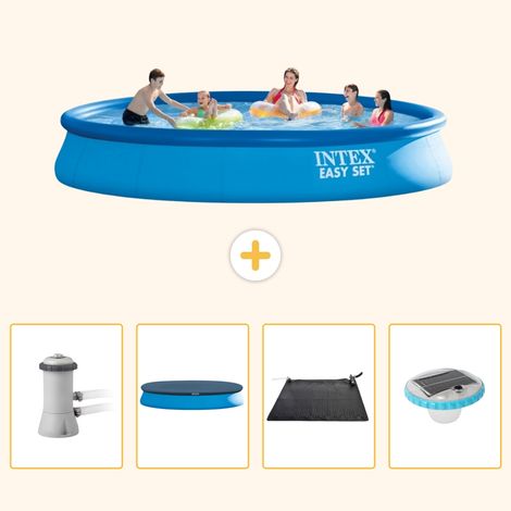Intex Piscine Easy Set Ronde - 457x84 cm - 5-pièces S328 (1/5)