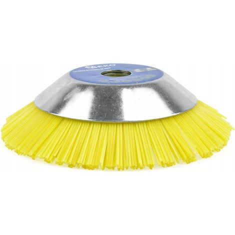 Geko Cepillo de Nylon 200 mm para Mantenimiento de Jardín