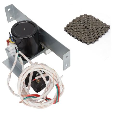 QORVA-Jeffergarden Système de moteur de rotation des ufs, incubateur automatique, moteur de rotation des ufs avec chane, accessoires d'incubateur automatique, 220V