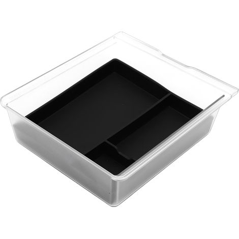Boîte de Rangement pour Console Centrale de Voiture, Organisateur de Console Centrale Noire, Plateau de Remplacement pour 2023 2024 avec PP et Caoutchouc, Rangement Efficace (1/5)