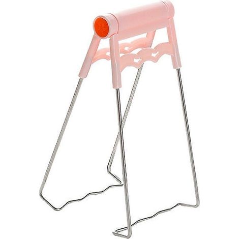 Pince multifonction en acier inoxydable anti-chaleur pour plats et casseroles.