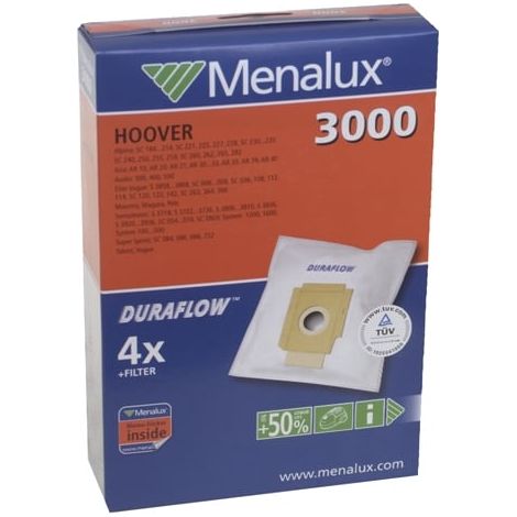 Menalux - stofzak synt hoover alpina / aria 3000 - 9001961516 - 7321429394970