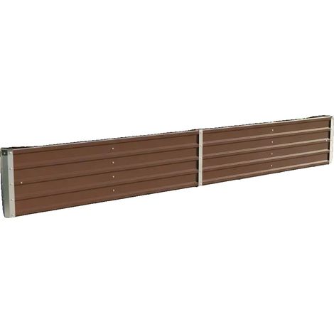 Jardinière, Acier Galvanisé Durable, Polyvalente pour la Plantation, vert armée (1/2)