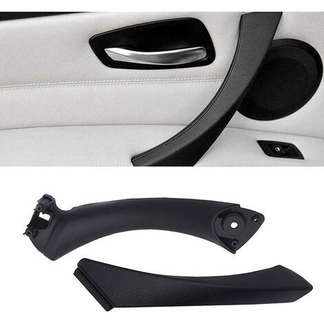Manija de puerta compatible con Serie 3 E90/E91/E92/E93, manija de puerta del pasajero izquierdo + cubierta exterior (Compatible con Serie 3 E90/E91 323 325 328 330 335 Sedán y Touring) dengyank (1/5)