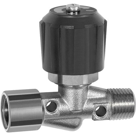 Riegler Nadelventil, Messing vernickelt, IG/AG, Rp/R 1/8, DN 4 (1/3)