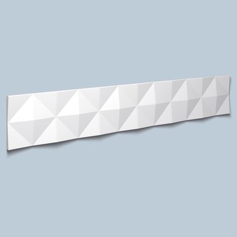 3D Wandpaneel NMC PYRAMID ARSTYL Noel Marquet Wandpaneel Zierelement Modernes Design weiß (1/5)