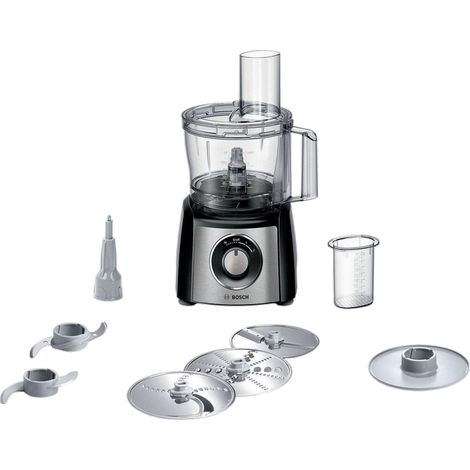 Robot de cuisine Bosch MCM3421M noir 800 W compact