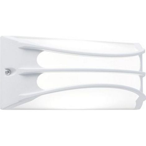 Applique Esterno Contemp. Bra Alluminio E Termoplastica Bianco Led 10W 4000K (1/5)