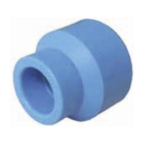 NIRON Reduzierung 25/20 mm PP blau Schweißverbund