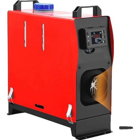 Chauffage à air diesel, puissance de 8KW, fonctionnement 12V, écran LCD, télécommande, compatible avec les camping-cars et les camions (1/5)