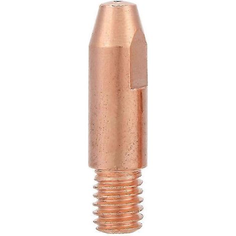 M6 Kupferkontaktdüse, kompatibel mit dem Binzel 24KD MIG/MAG-Schweißbrenner - 20er-Packung (0,8 mm) (1/5)
